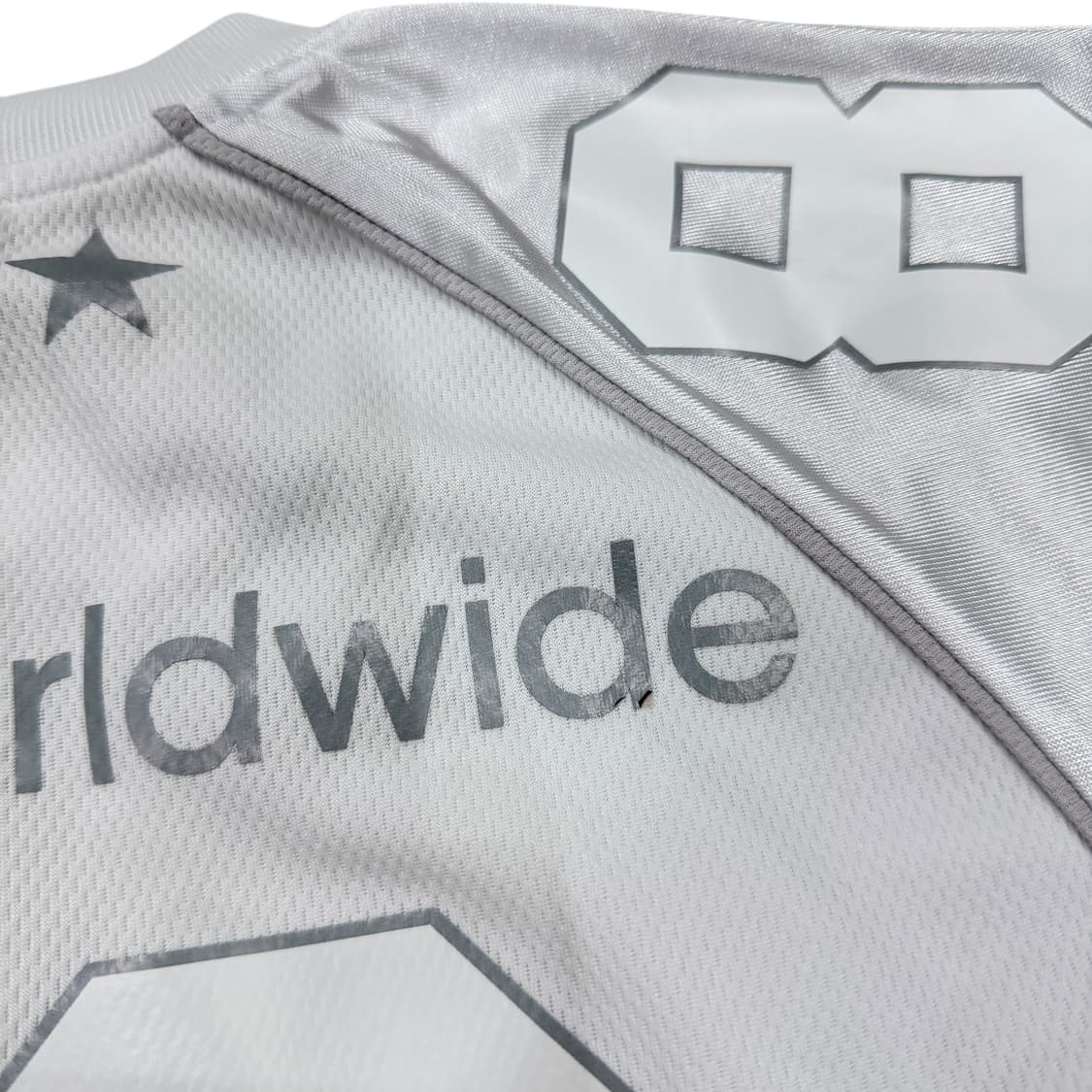 아메스 월드와이드 팔팔 풋볼 럭비 저지 반팔 화이트 상품이미지7