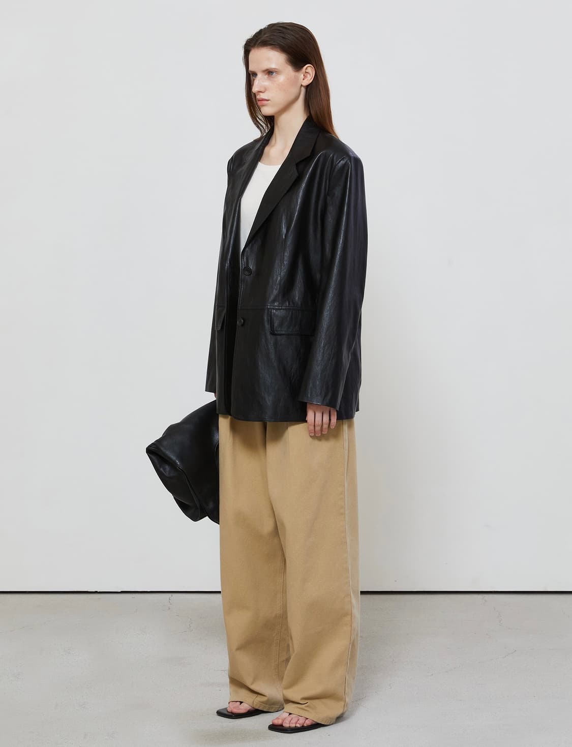 [NOTIA] 노티아 레더 자켓 상품이미지3