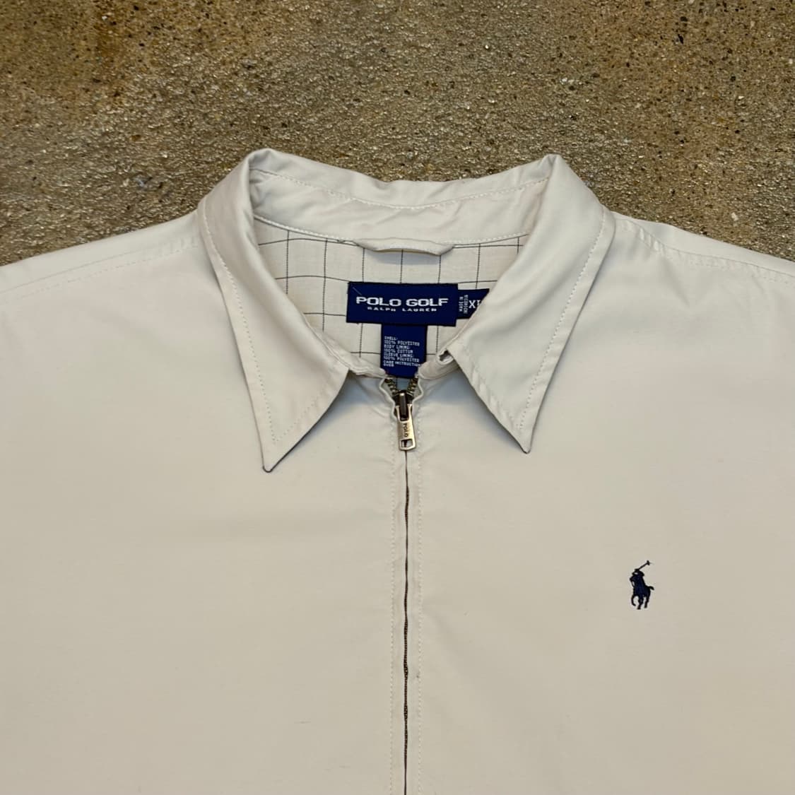 00s 미국 빈티지 폴로랄프로렌 골프 스윙자켓 스윙탑 헤링본자켓 상품이미지3