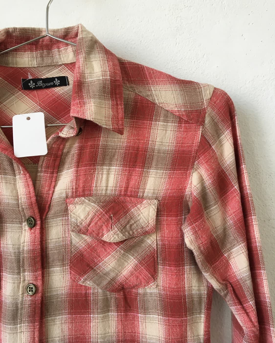 Check pattern shirt 상품이미지4