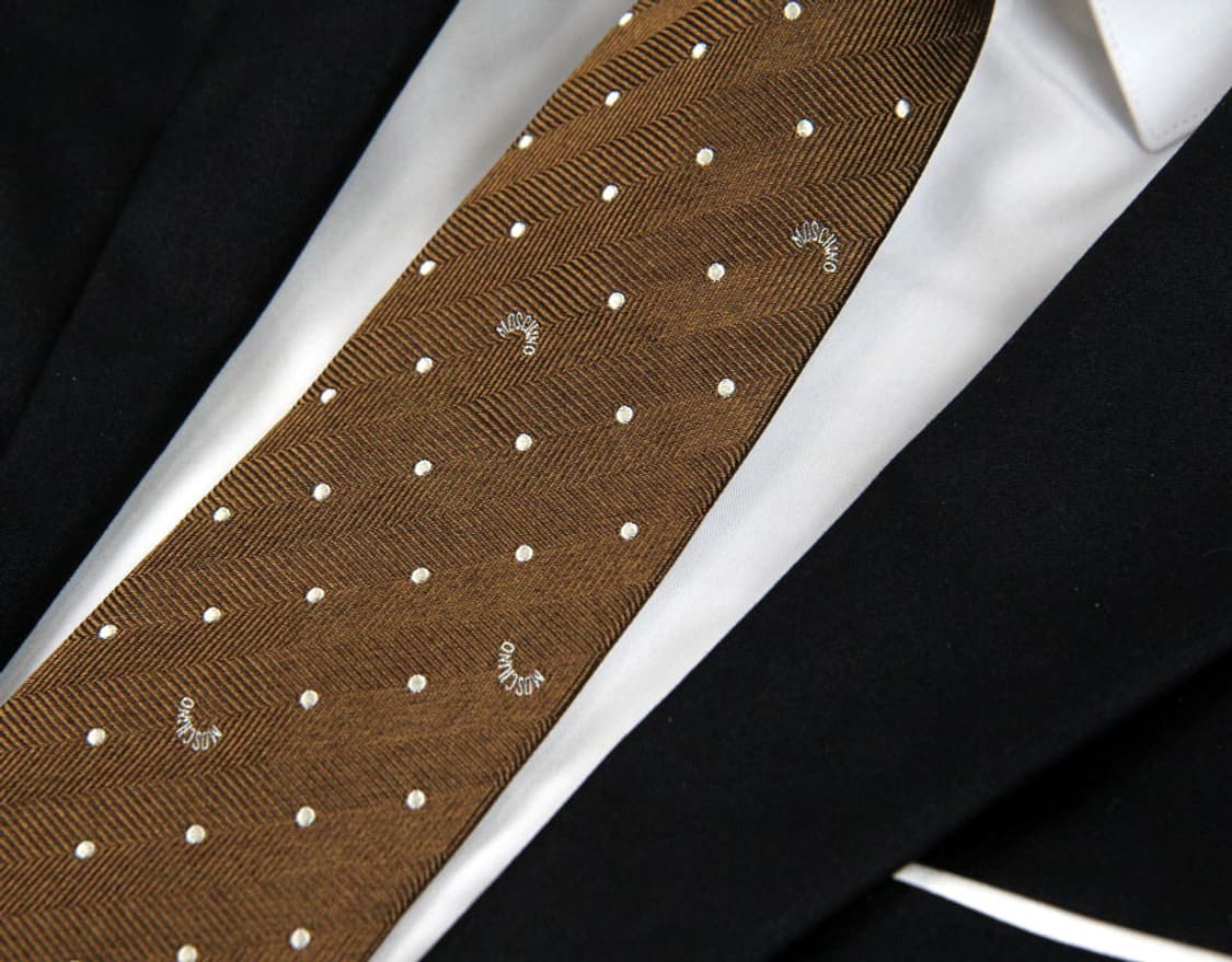 모스키노 8.7cm 미사용 신형 남자 명품 넥타이 상품이미지5