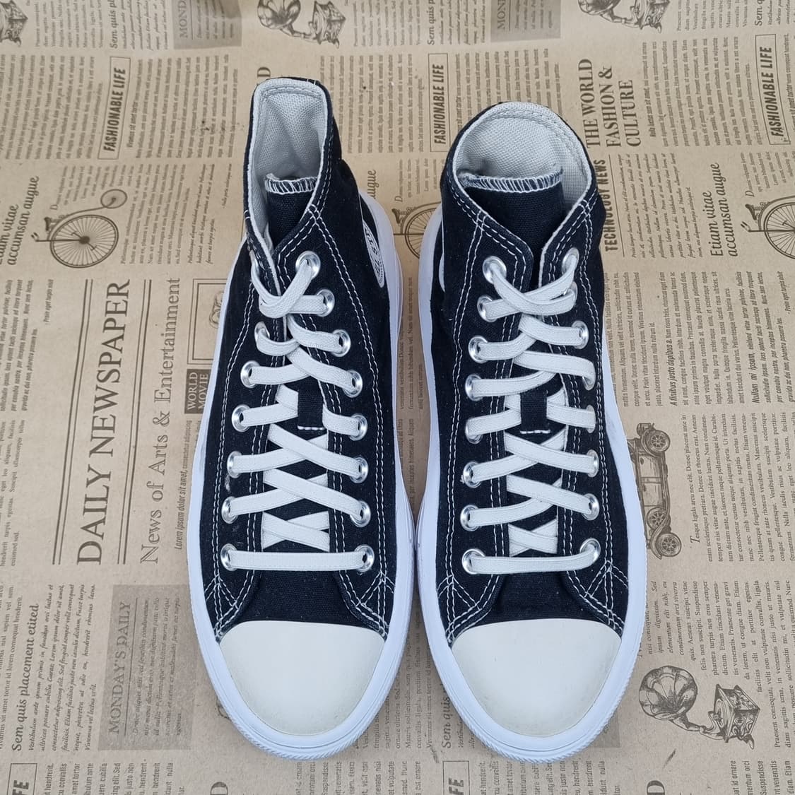 컨버스 무브 블랙 리프트 하이탑240 상품이미지2