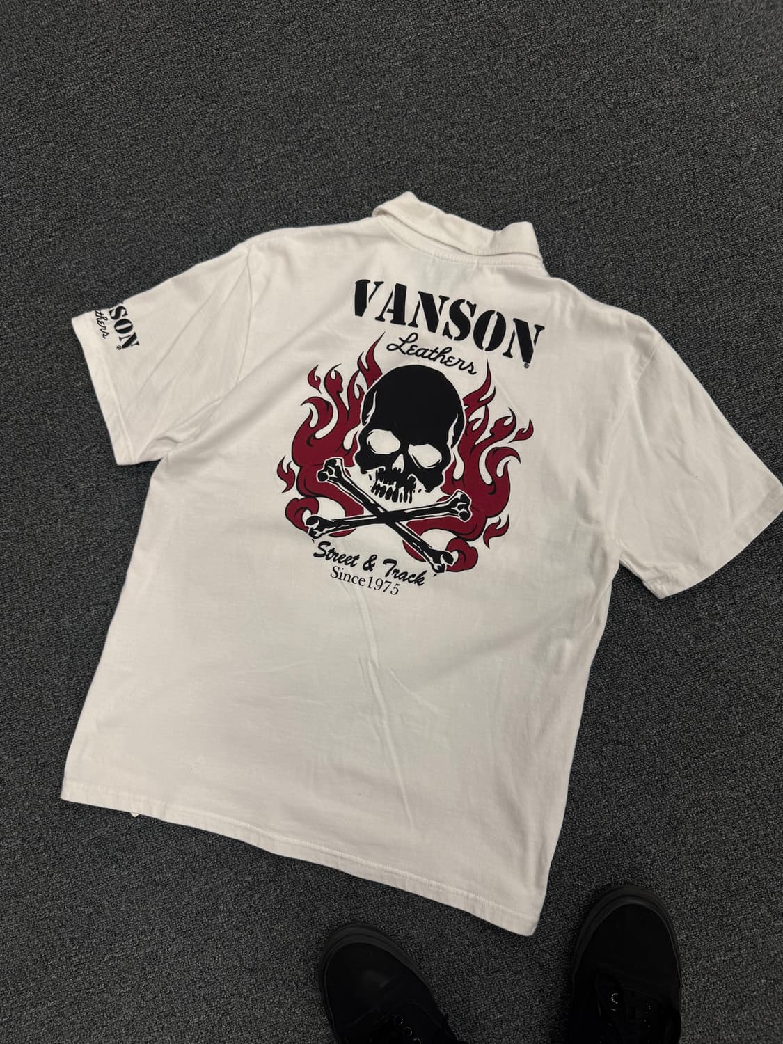 Vanson 카라넥 반팔티 상품이미지4