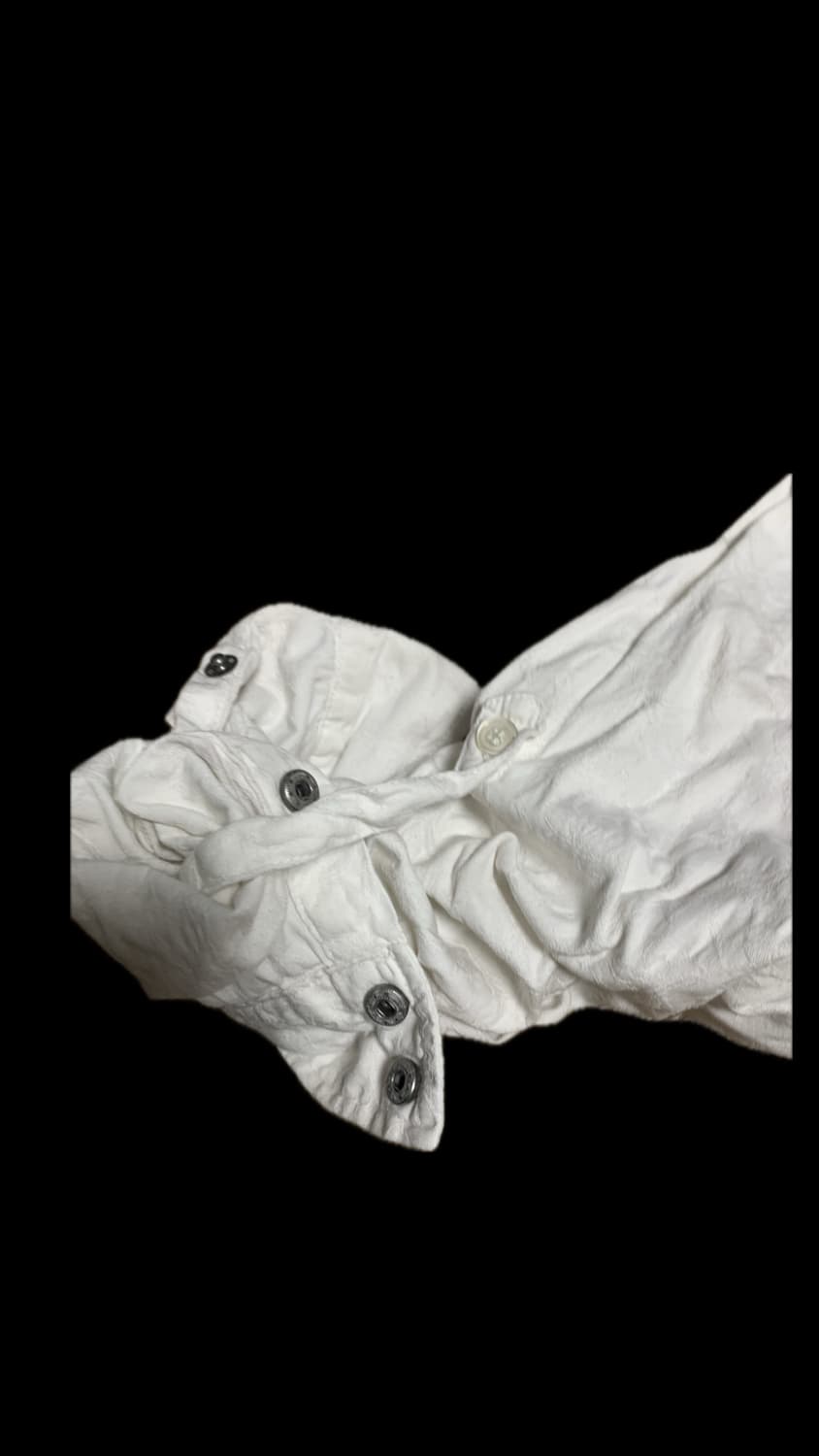 빈티지 화이트 셔츠자켓&팬츠 세트 상품이미지3