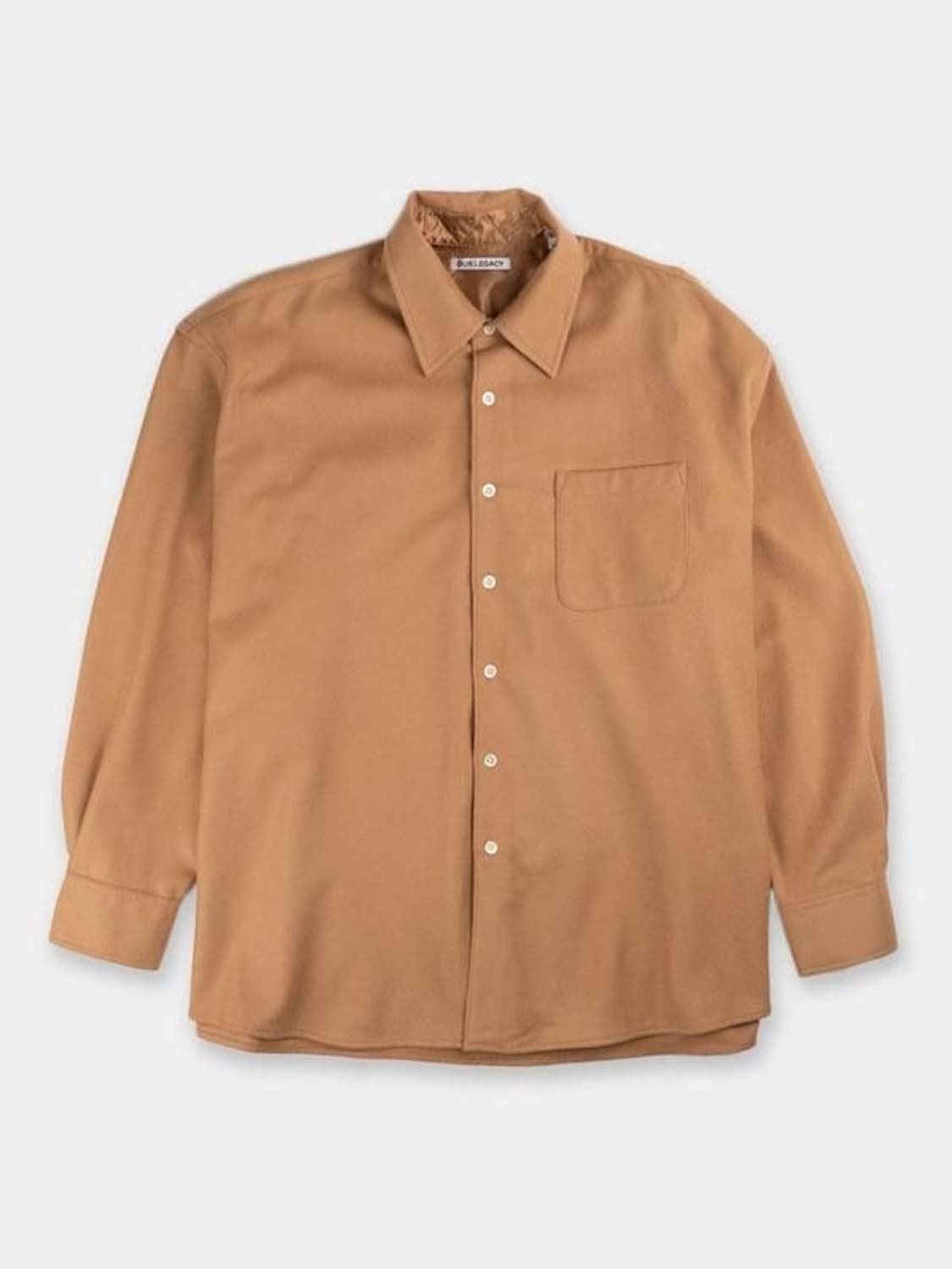 아워레가시 our legacy 버로우드 셔츠 울 카멜 50사이즈 상품이미지1