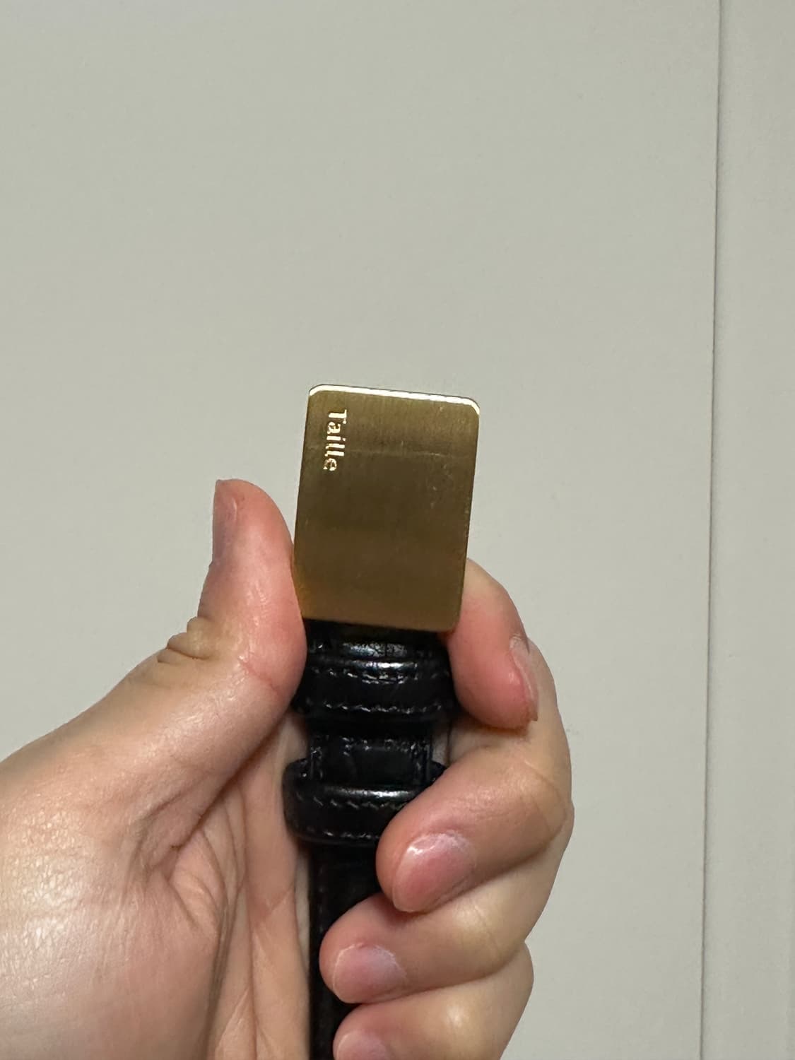 타일레 벨트 골드 큰사이즈 상품이미지1