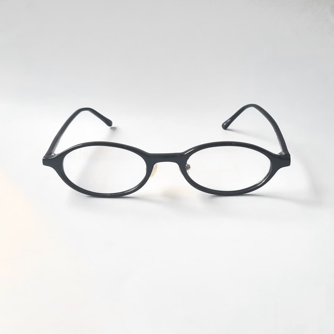 데드스탁 오벌 블랙 코받침있는 뿔테 1408 상품이미지3