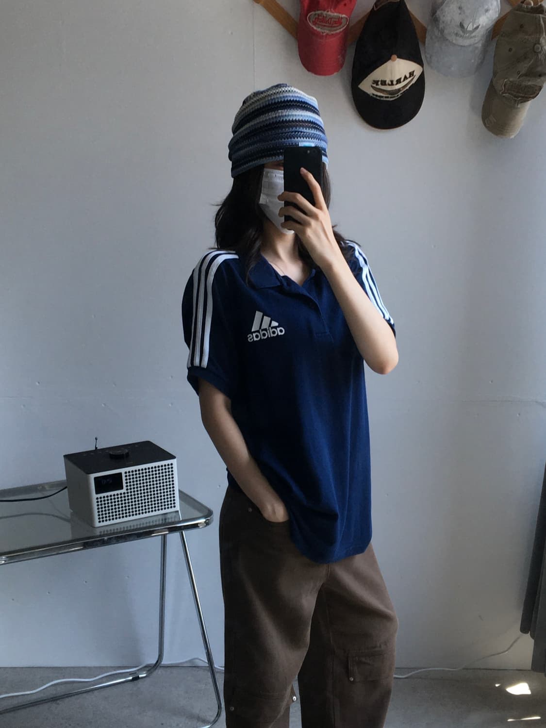 아디다스 사이드라인 카라 반팔티셔츠 상품이미지2