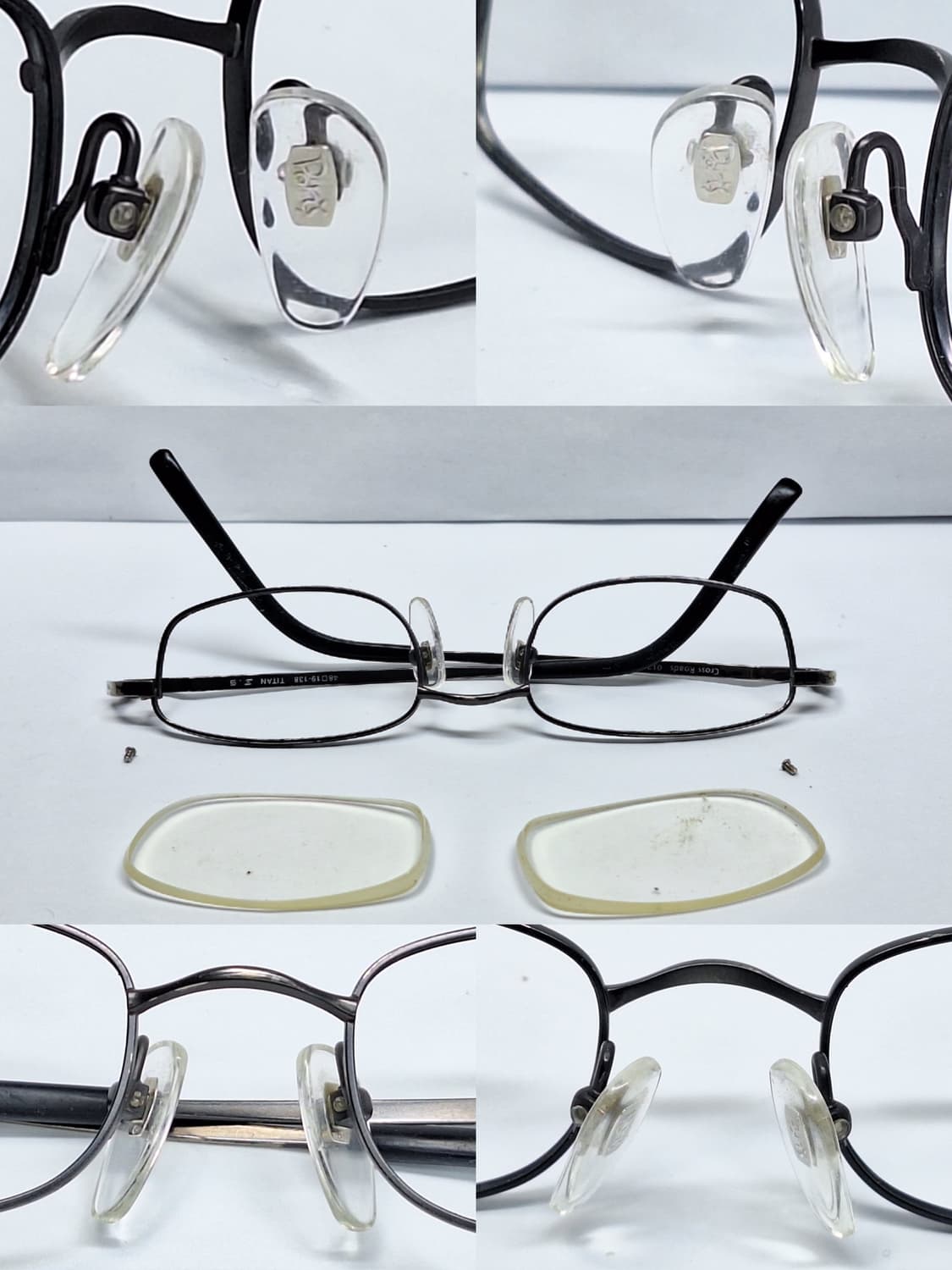 Cross Roads 012 고무메탈 GUMMETAL 일본 수입 안경테 상품이미지7