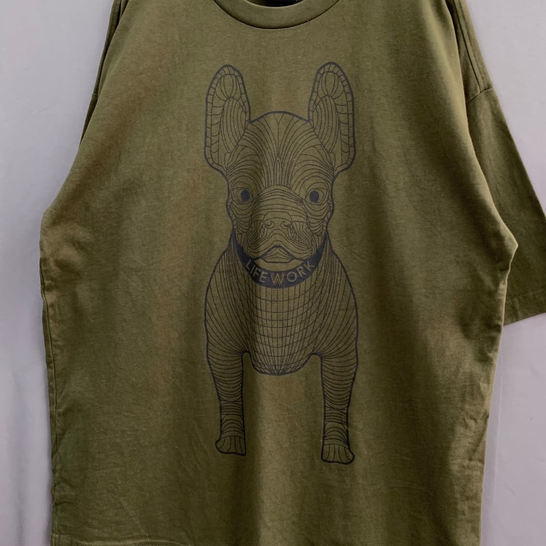 M 라이프워크 빅 라독 프린팅 오버핏 반팔티 상품이미지4