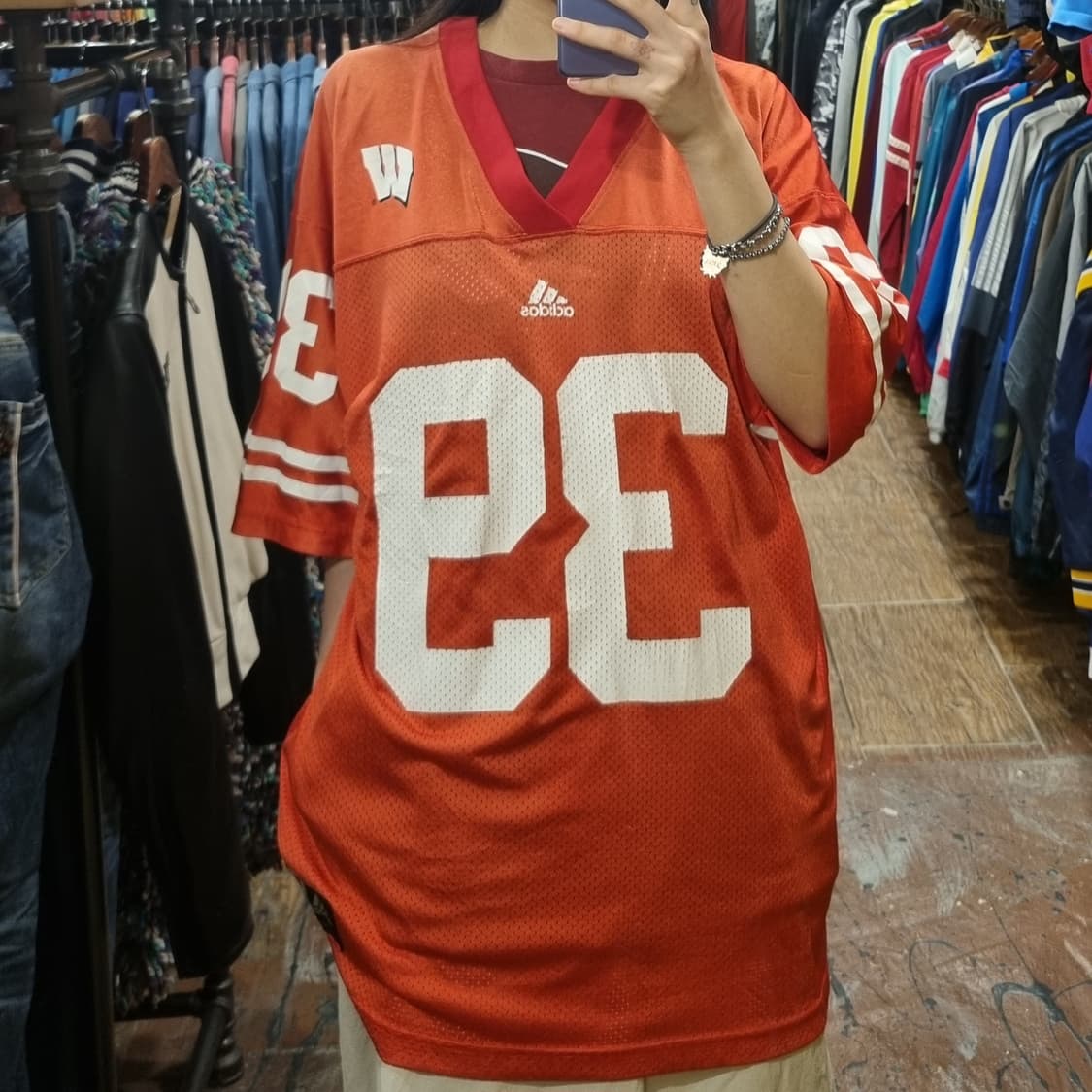 [Hi] NFL 풋볼 져지 반팔티 레드 상품이미지3