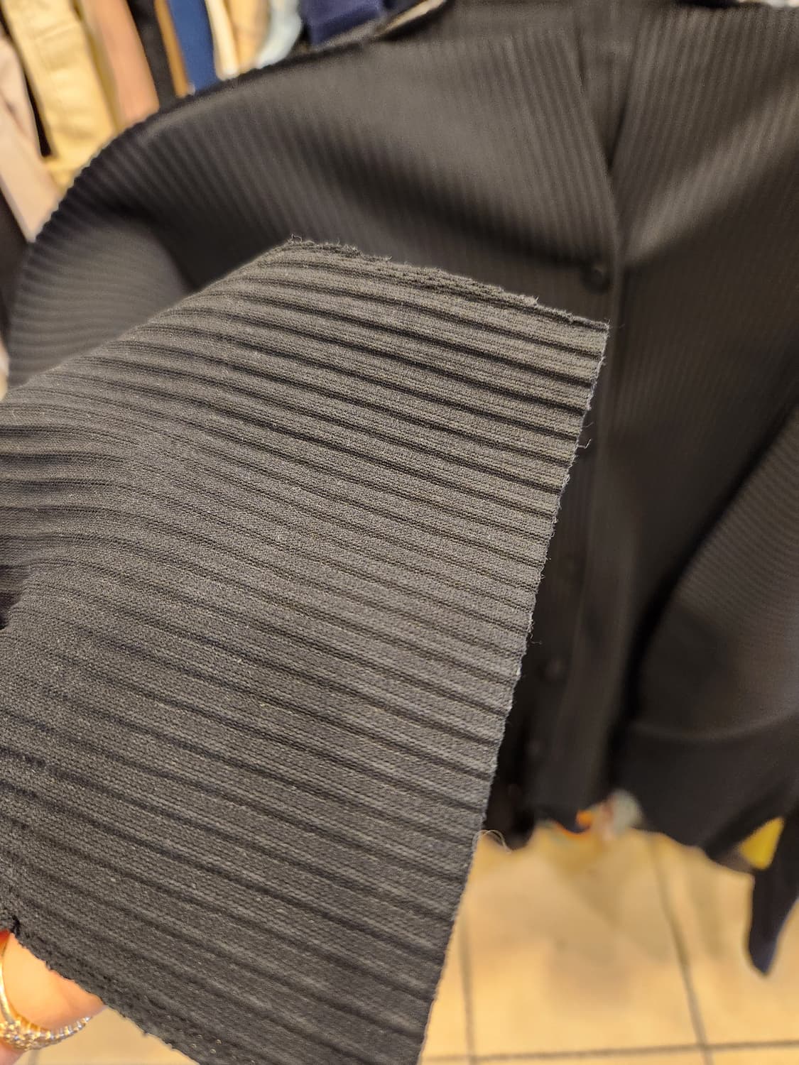 Issey Miyake me 점프플리츠 가디건 상품이미지3