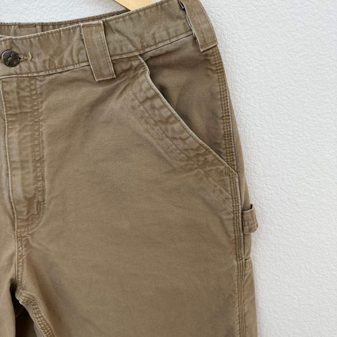 2022 칼하트 B151 DKH 다크 카키 루즈핏 카펜터 팬츠  상품이미지3