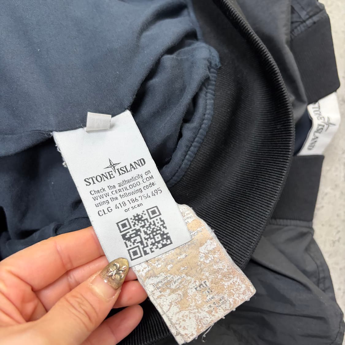 스톤아일랜드 크링클랩스 가먼트다잉 자켓[1919] 상품이미지8