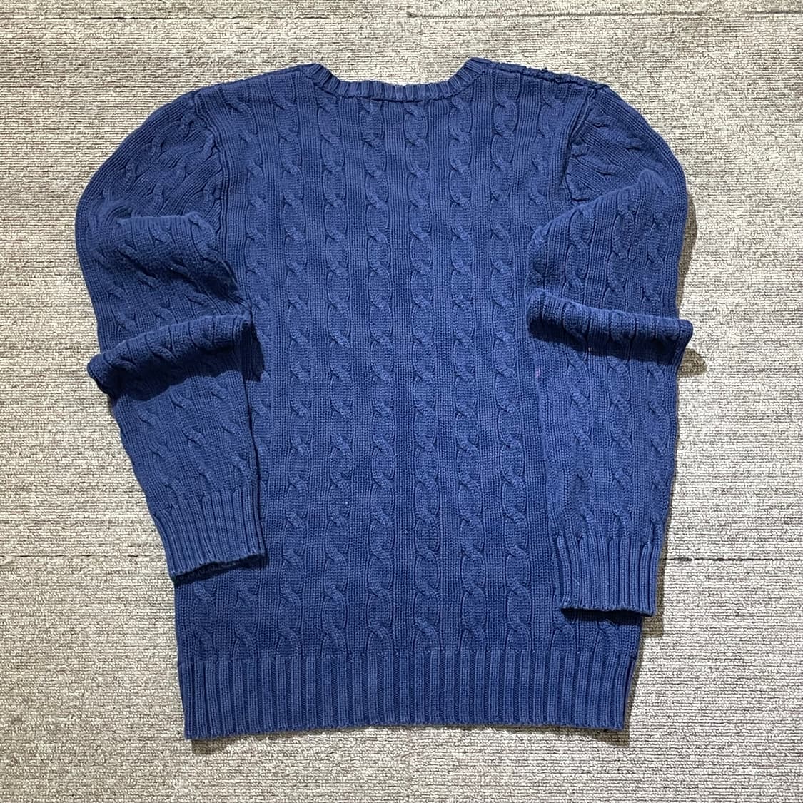 (M) POLO 폴로 랄프로렌 케이블 브이넥 니트 상품이미지8