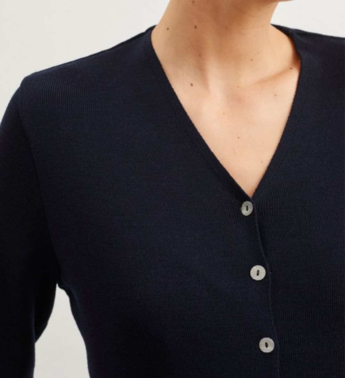 세인트제임스 브레방 가디건 네이비 상품이미지3
