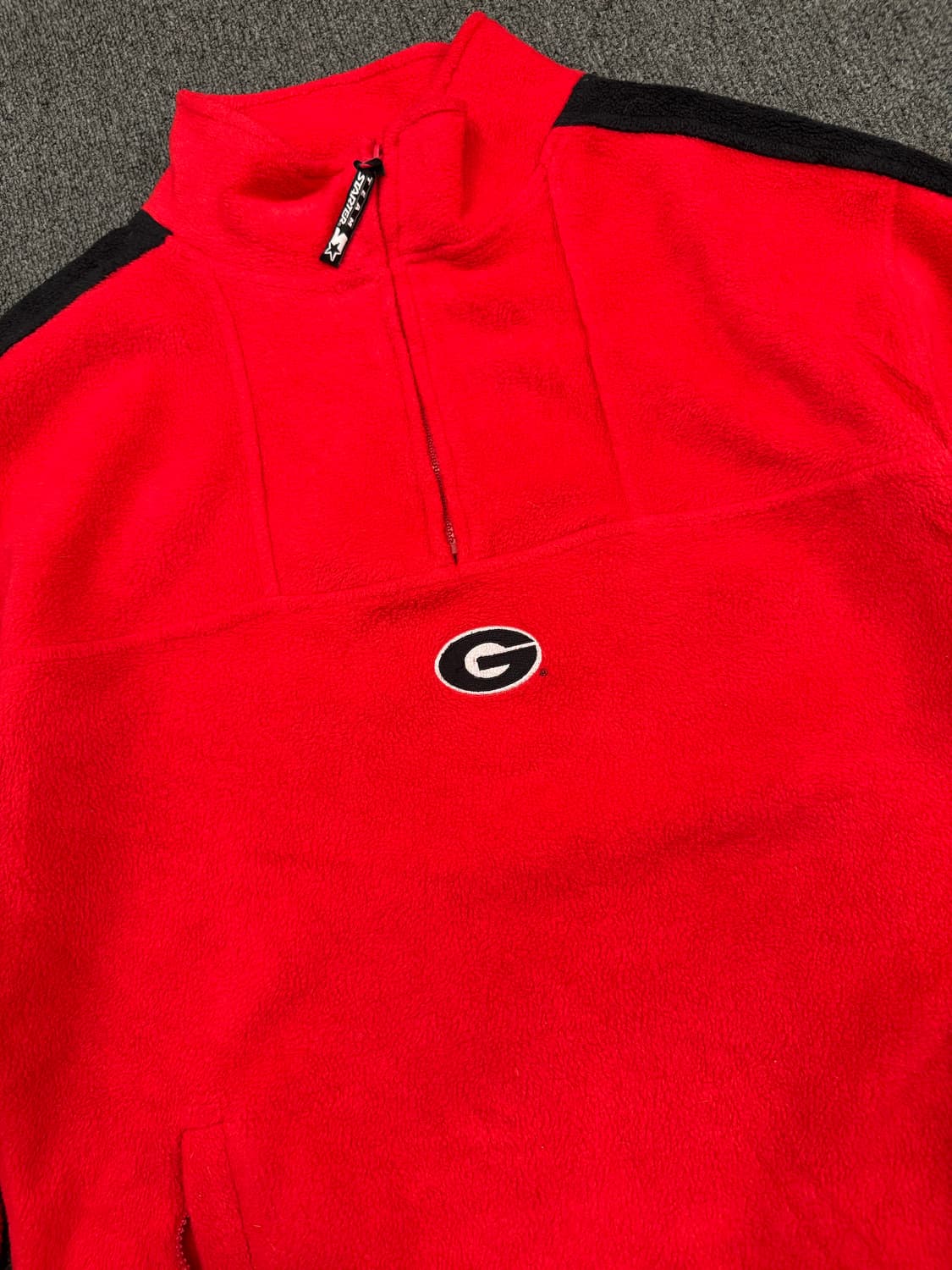 M)스타터 빈티지 배색 아노락 플리스 자켓 상품이미지3