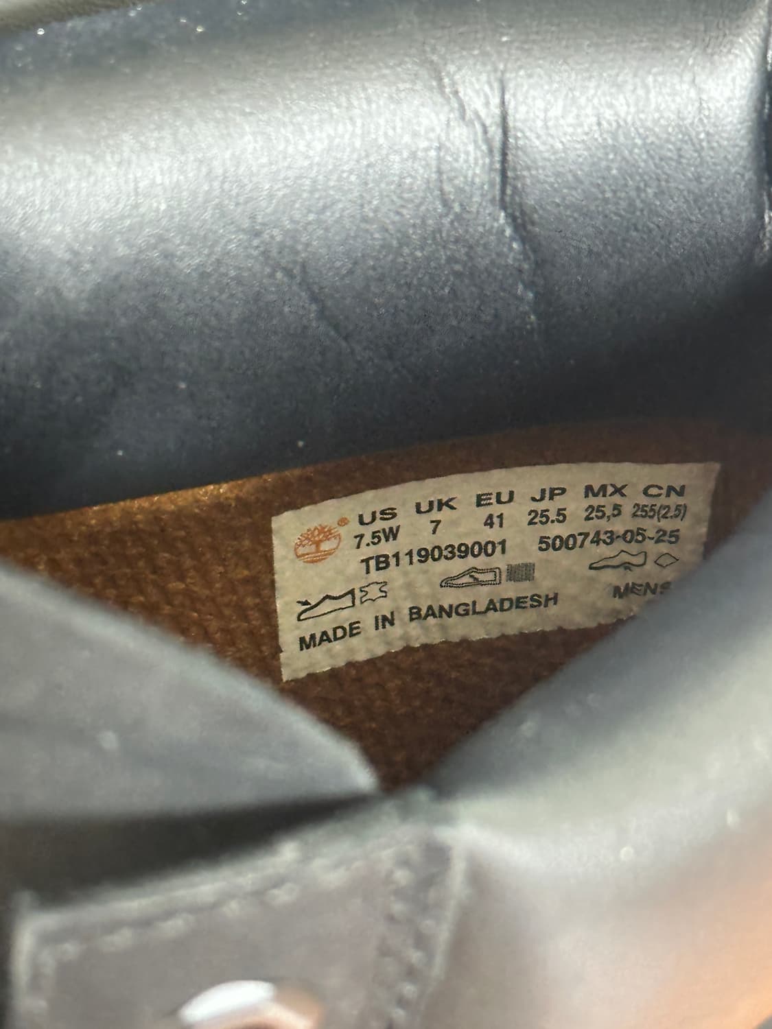 팀버랜드 6인치 워터프루프 블랙 상품이미지4