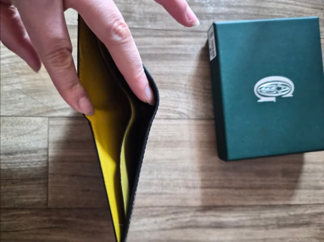 고야드 반지갑 블랙/브라운 상품이미지4