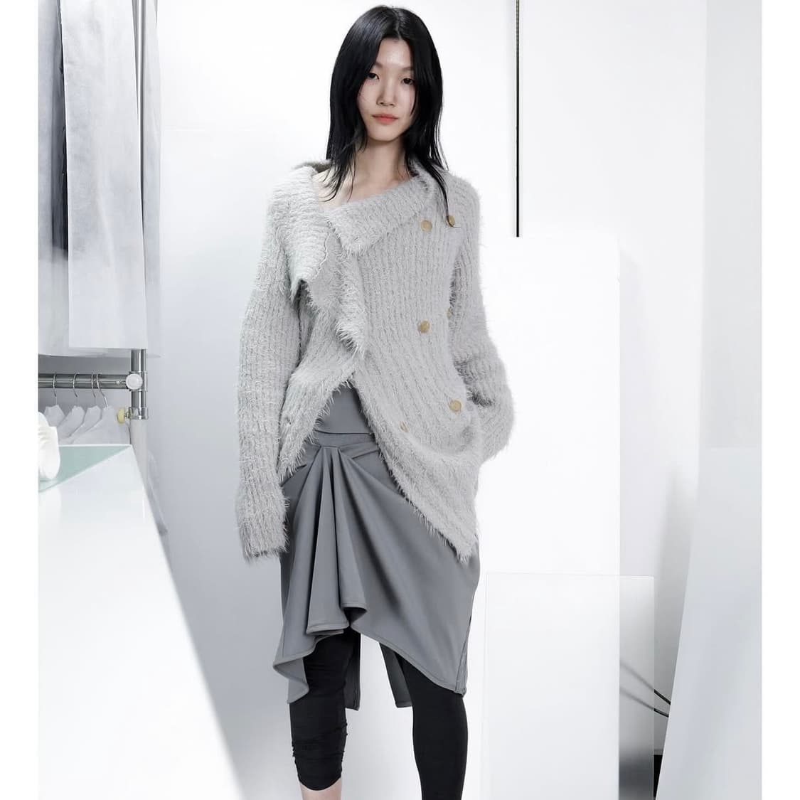 울리카 상투스 BUTTONED KNIT CARDIGAN  상품이미지1