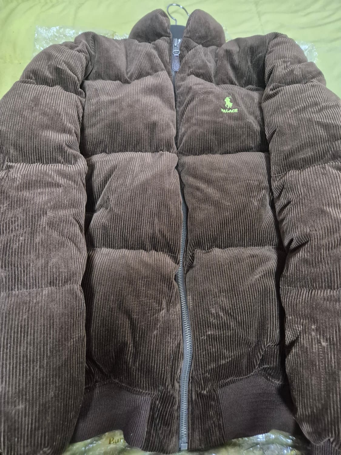 팔라스 폴로 랄프로렌 코듀로이 패딩 브라운 상품이미지10