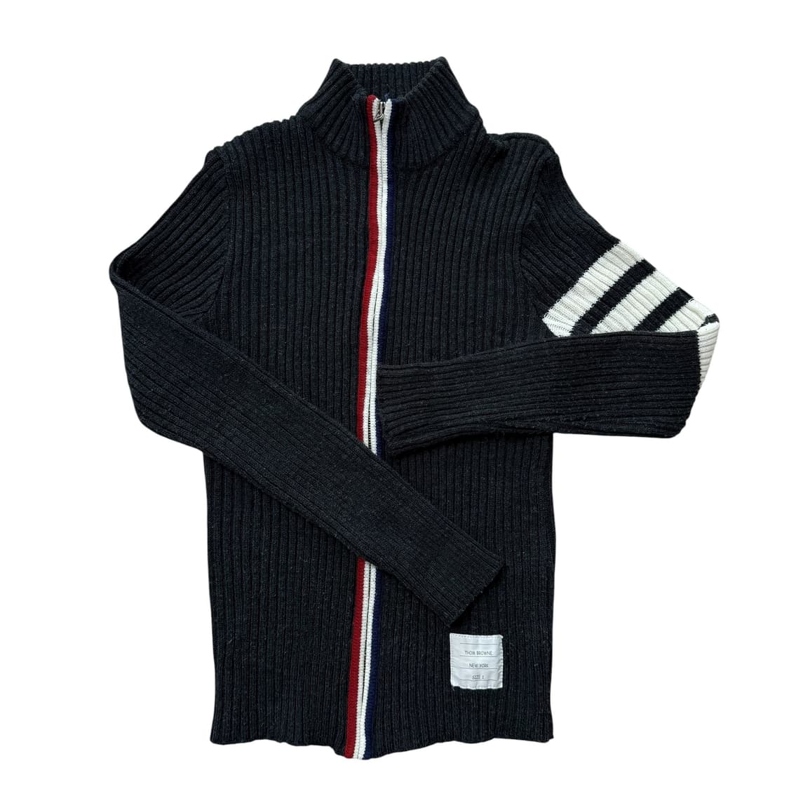 톰브라운 니트 집업 상품이미지1