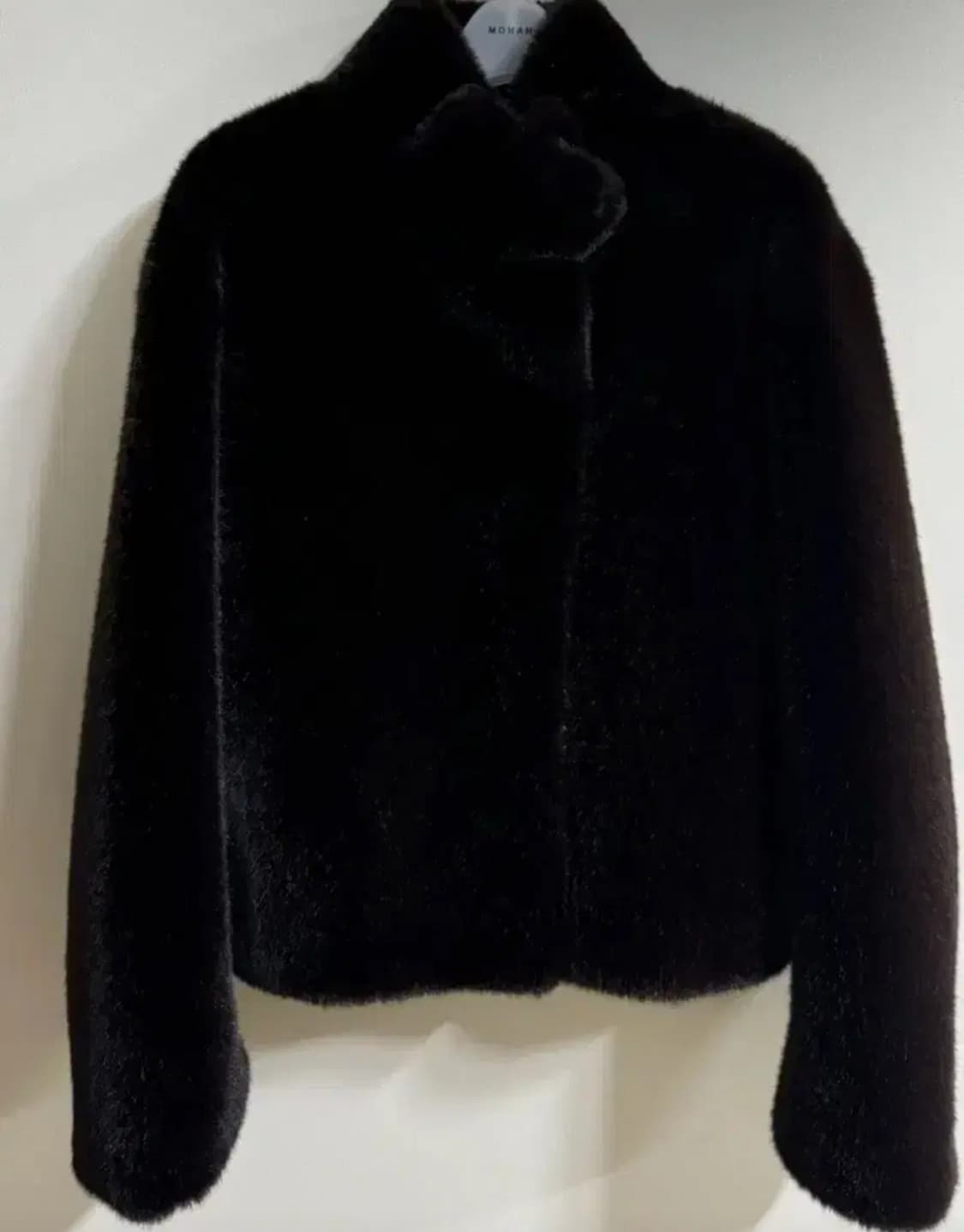 모한 하이넥 퍼자켓 브라운 s 상품이미지2