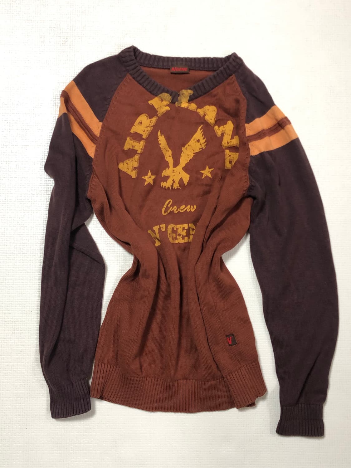 빈티지 와투케 브라운 니트 상품이미지9