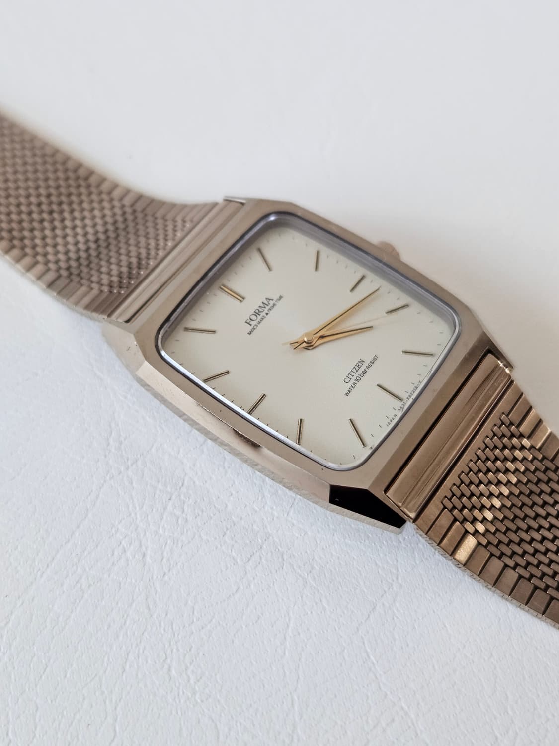 빈티지 시티즌 포르마 사각 메탈시계 상품이미지4