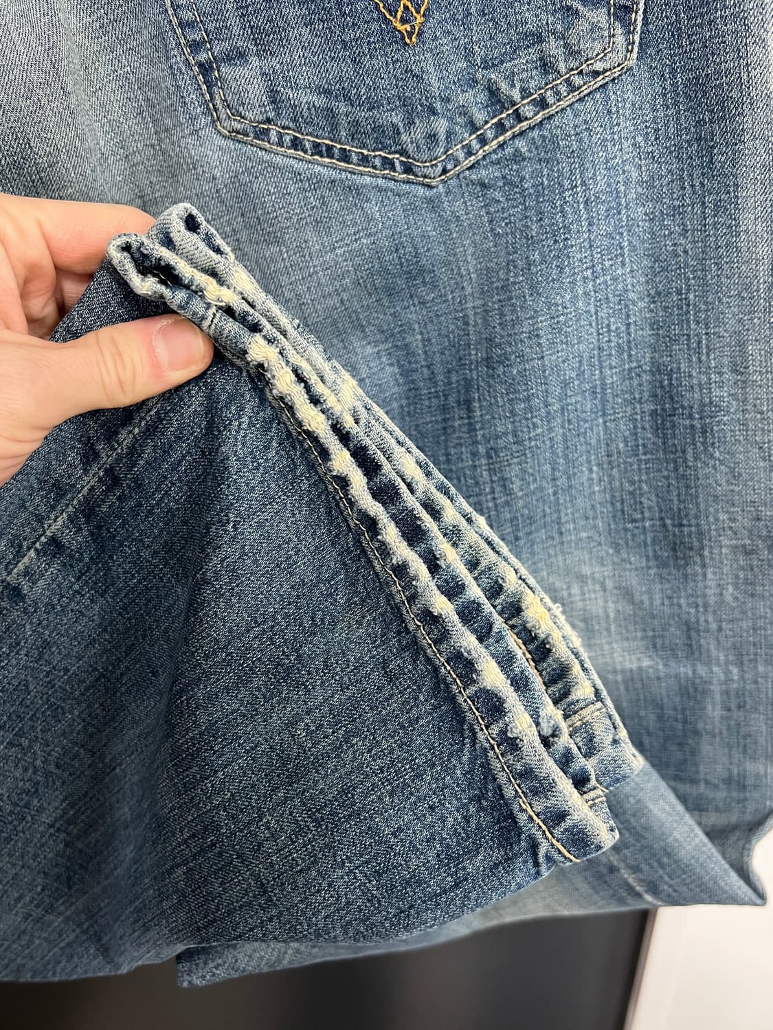 00s Levis 리바이스 501 버튼플라이 스트레이트 데님 팬츠 상품이미지4