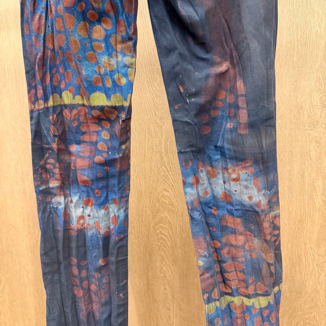 이세이미야케 맨 멀티 패턴 프린팅 유니크 아트 그래픽 팬츠 상품이미지7