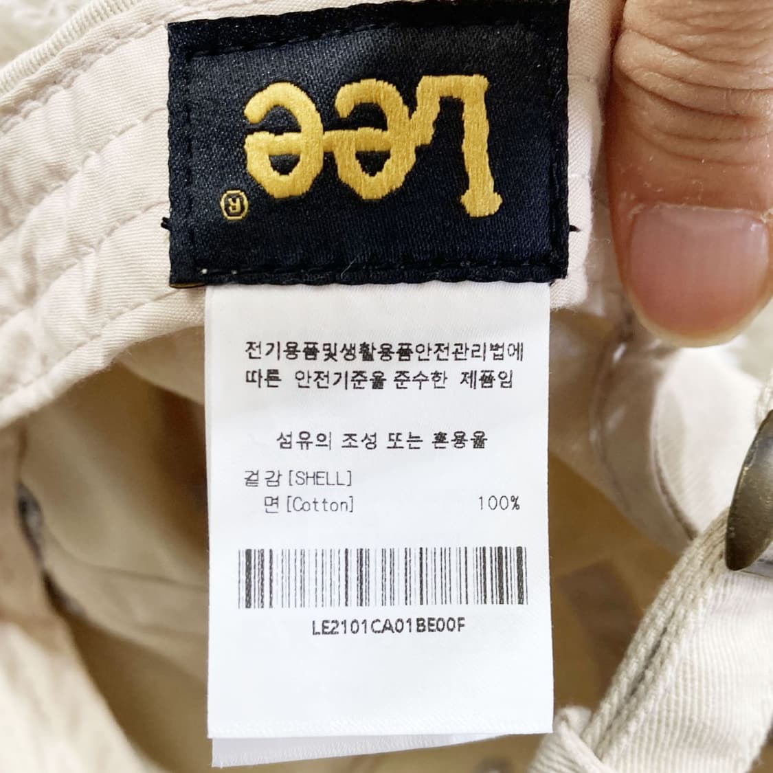 LEE 캐주얼모자 캡모자 F 상품이미지6
