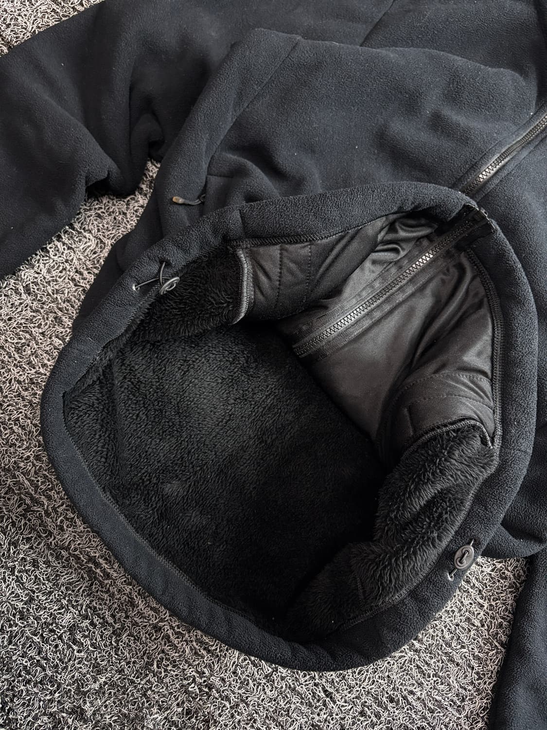 노스페이스 블랙 익스플로링 플리스 자켓 3710 상품이미지3