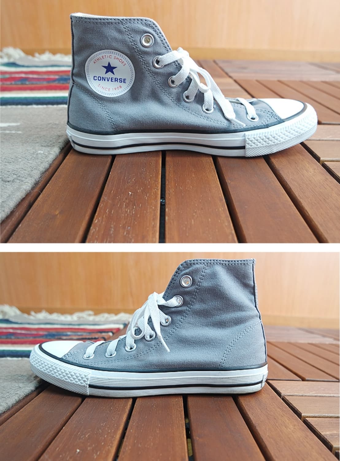 일본판 그레이 컨버스 하이~ 235~240사이즈 상품이미지6