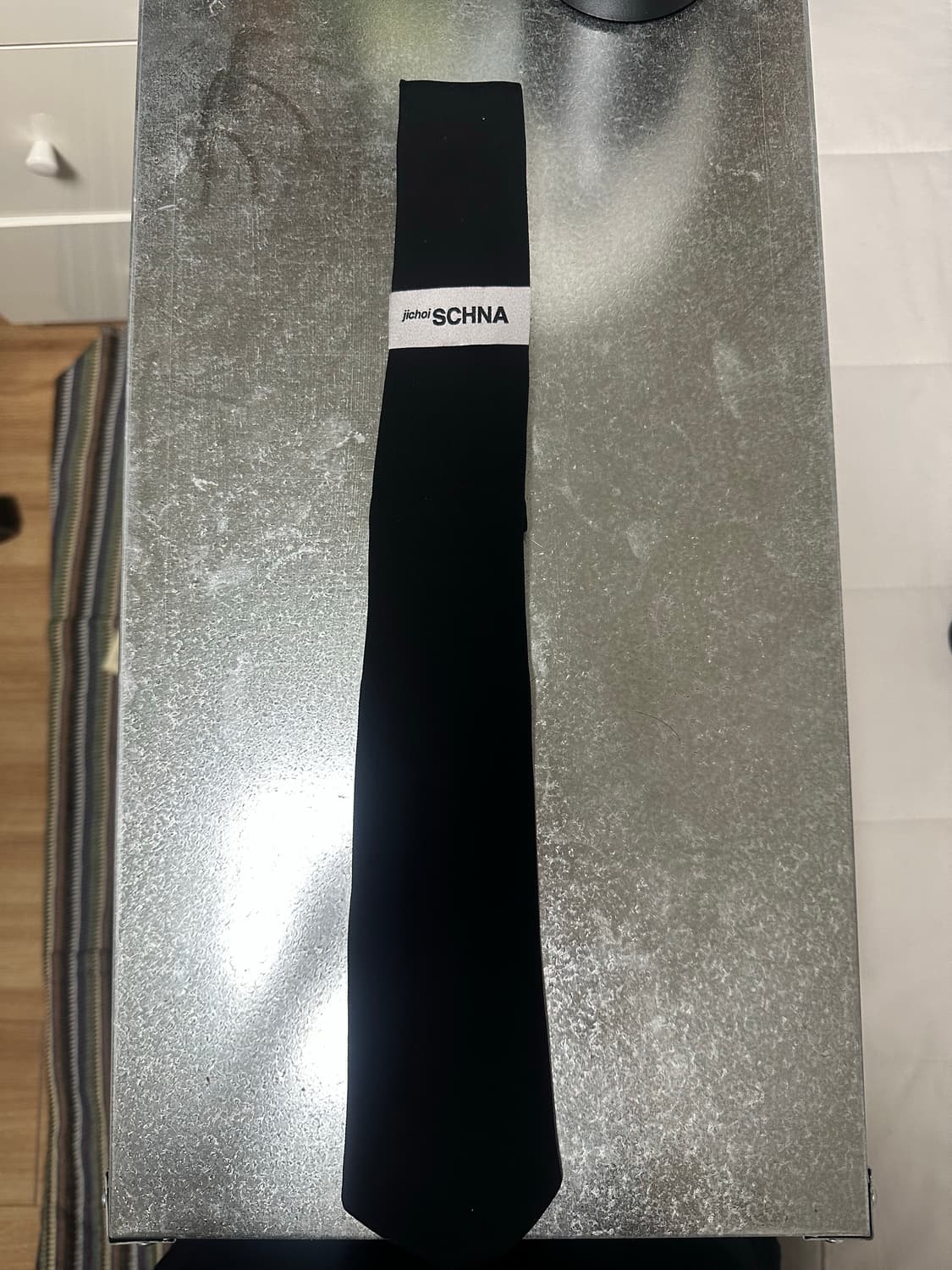 지초이 슈나 넥타이 블랙 상품이미지2