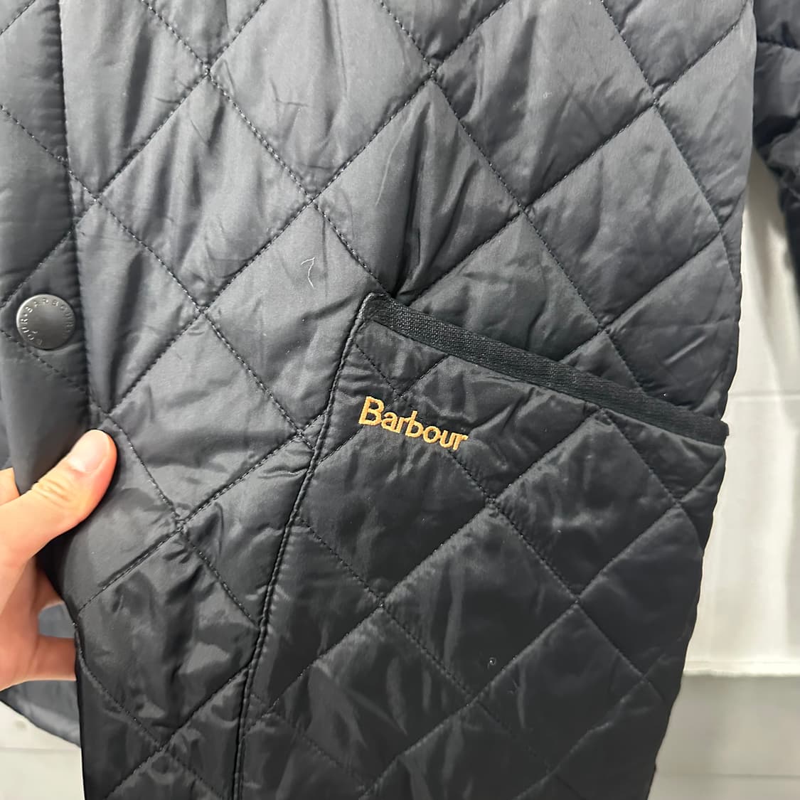 바버 퀄팅 자켓 상품이미지3