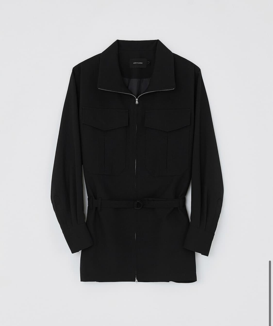 pocket zip up jacket - black 상품이미지8
