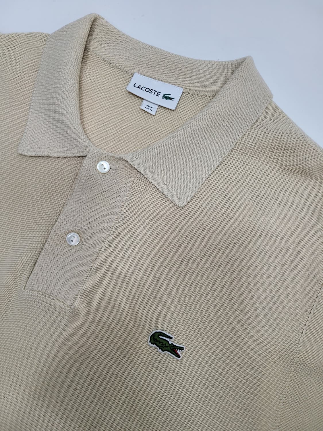 LACOSTE 22SS  라코스테 스웨트 폴로 반팔 티셔츠 / 남 100 상품이미지3