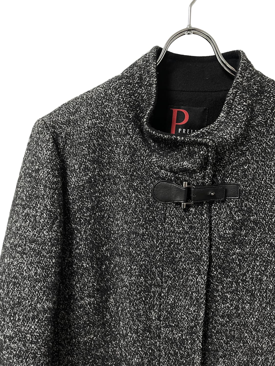 PRELIN Quilted Mix Wool Coat 상품이미지4