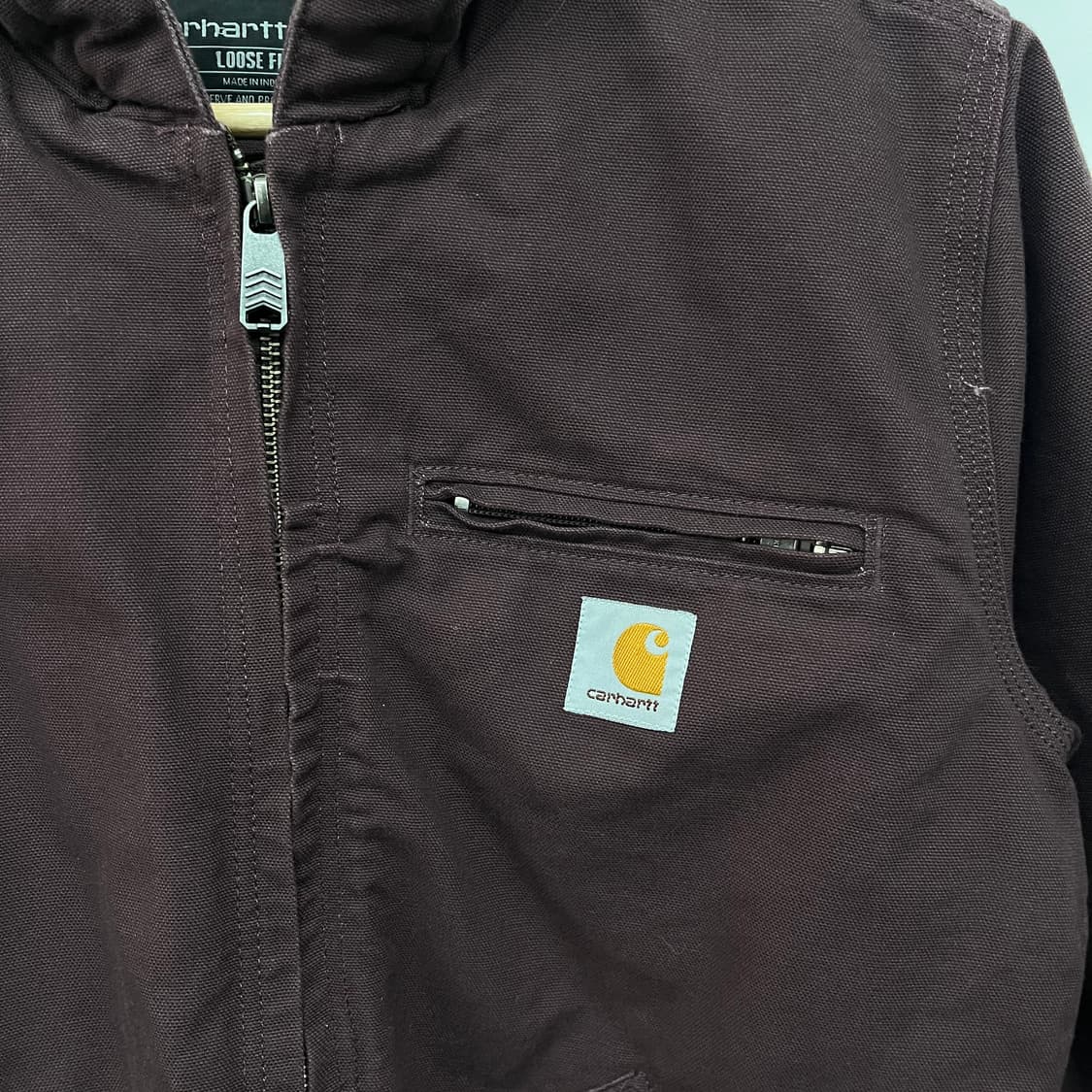 칼하트 액티브 쉐르파 후드 짚업 공용s 상품이미지3