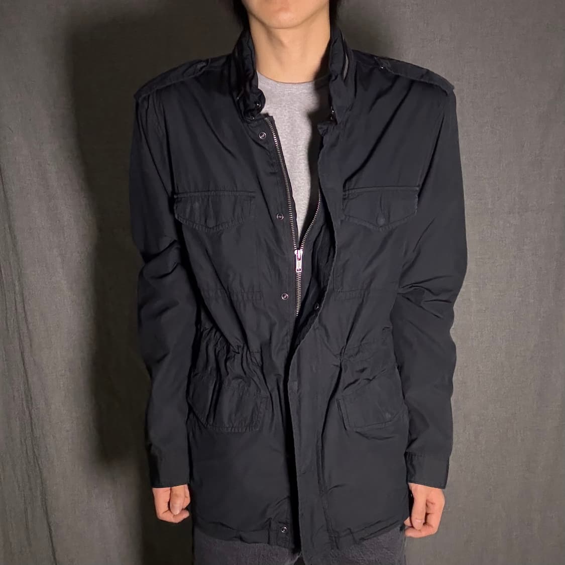 갭 야상 점퍼 네이비 상품이미지2