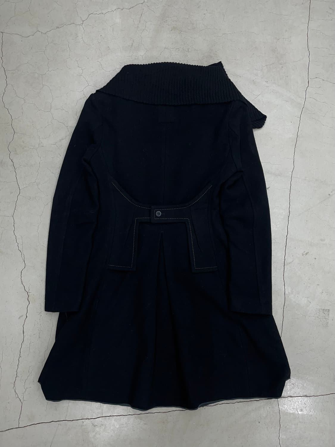 00’s Marithé François Girbaud Drape coat 상품이미지4
