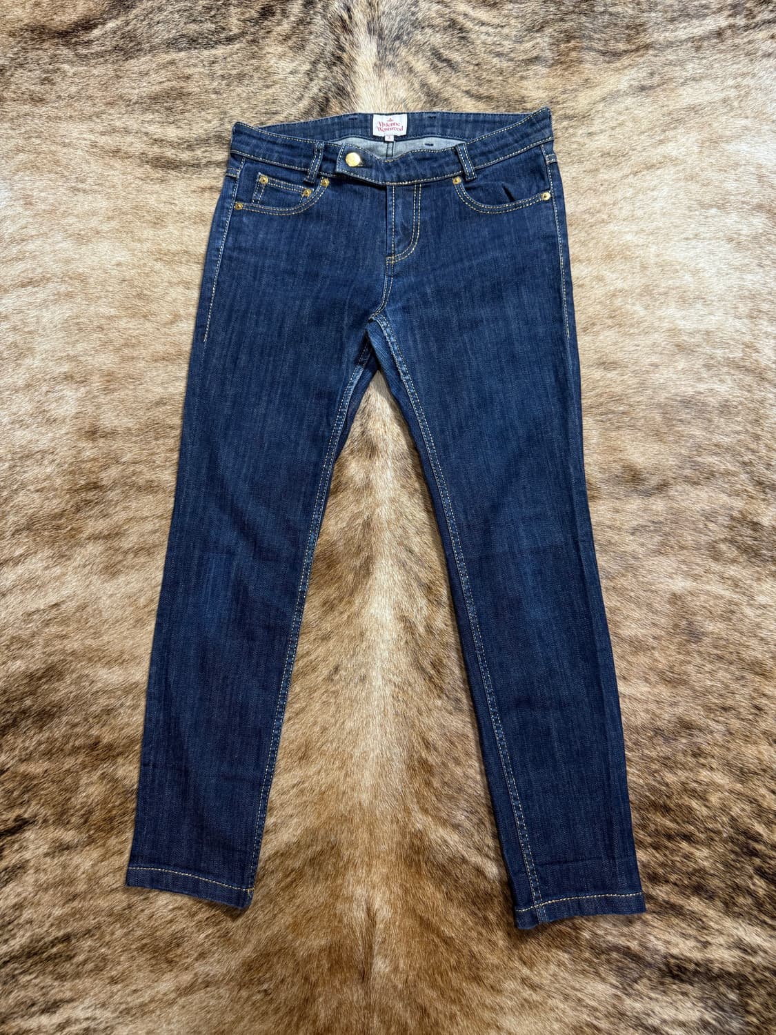vivienne westwood low-rise denim pants 상품이미지2