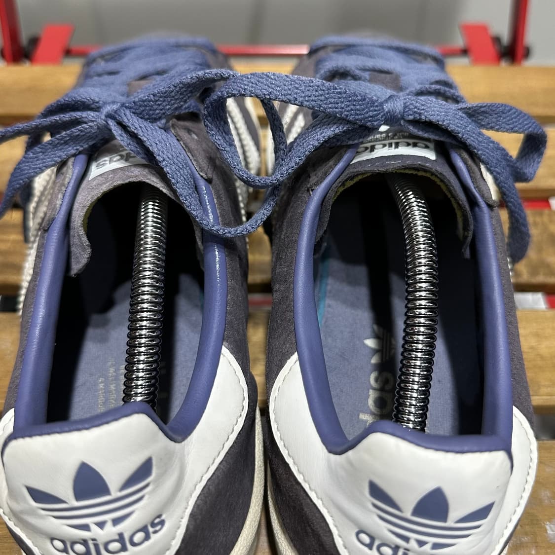 265) 아디다스 운동화 남성 남자 신발 캠퍼스 스웨이드 퍼플 상품이미지5