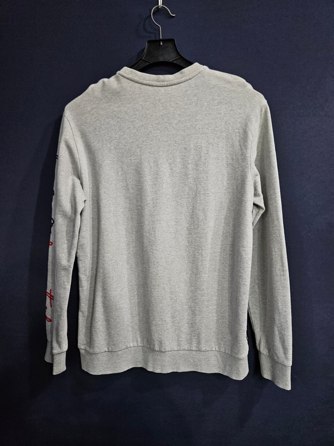 르꼬끄 자수 그레이 남성 100 맨투맨  상품이미지2