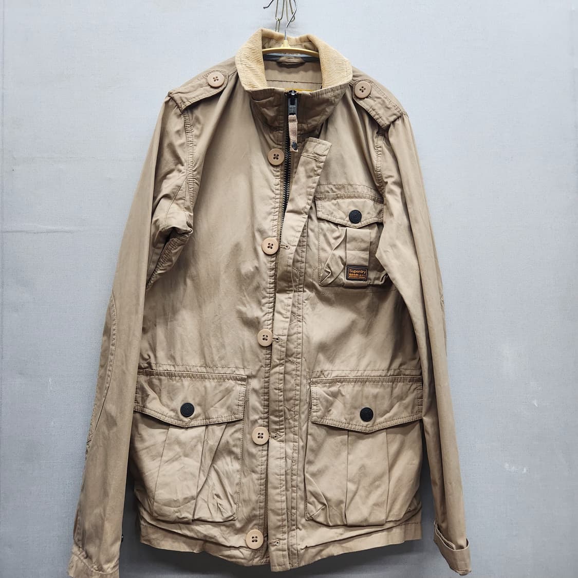 슈퍼드라이 리미티드 모터바이크 엔지니어링 야상자켓 M(M) 상품이미지1