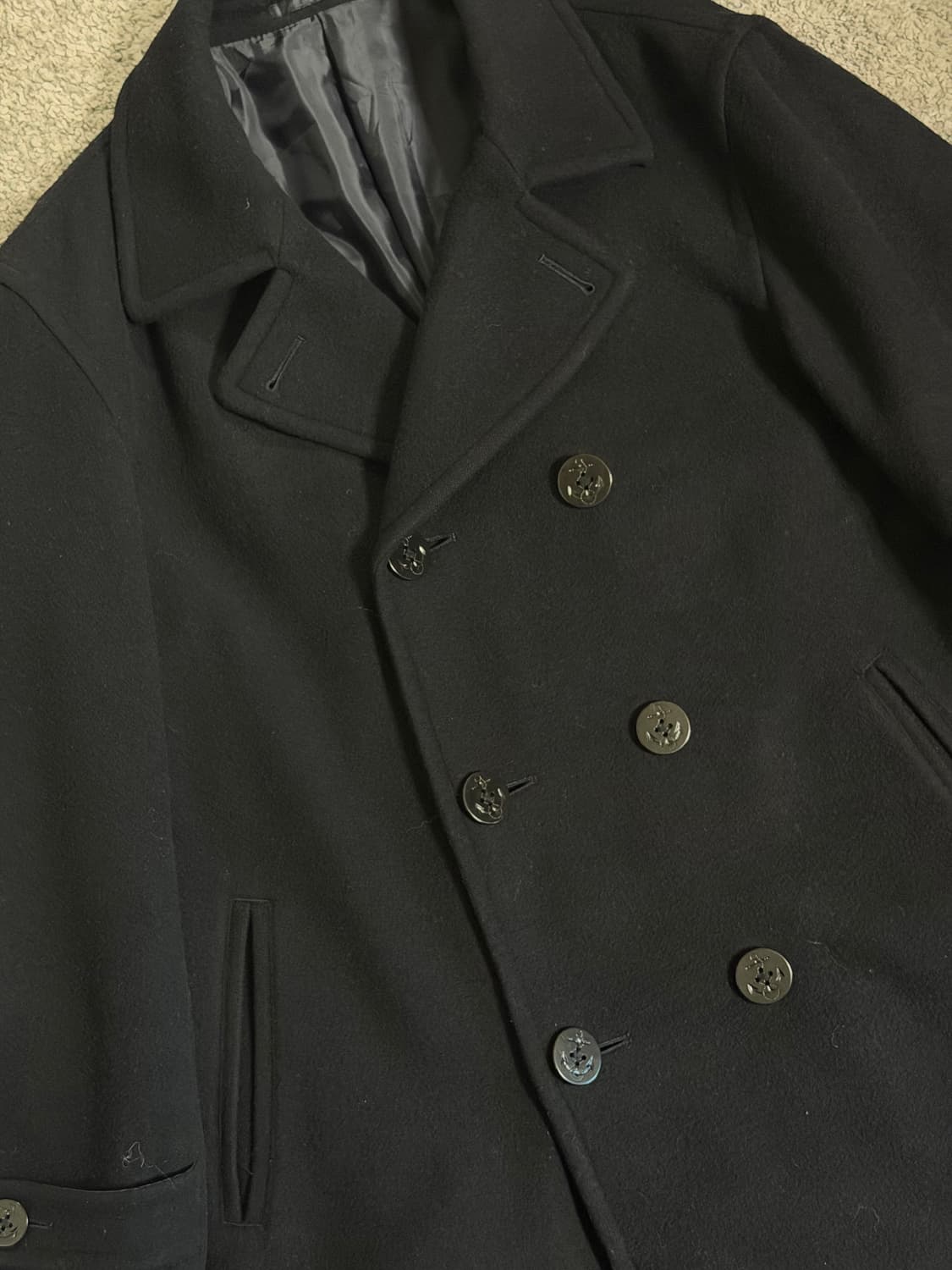 00s 유니클로 울 피코트 상품이미지6