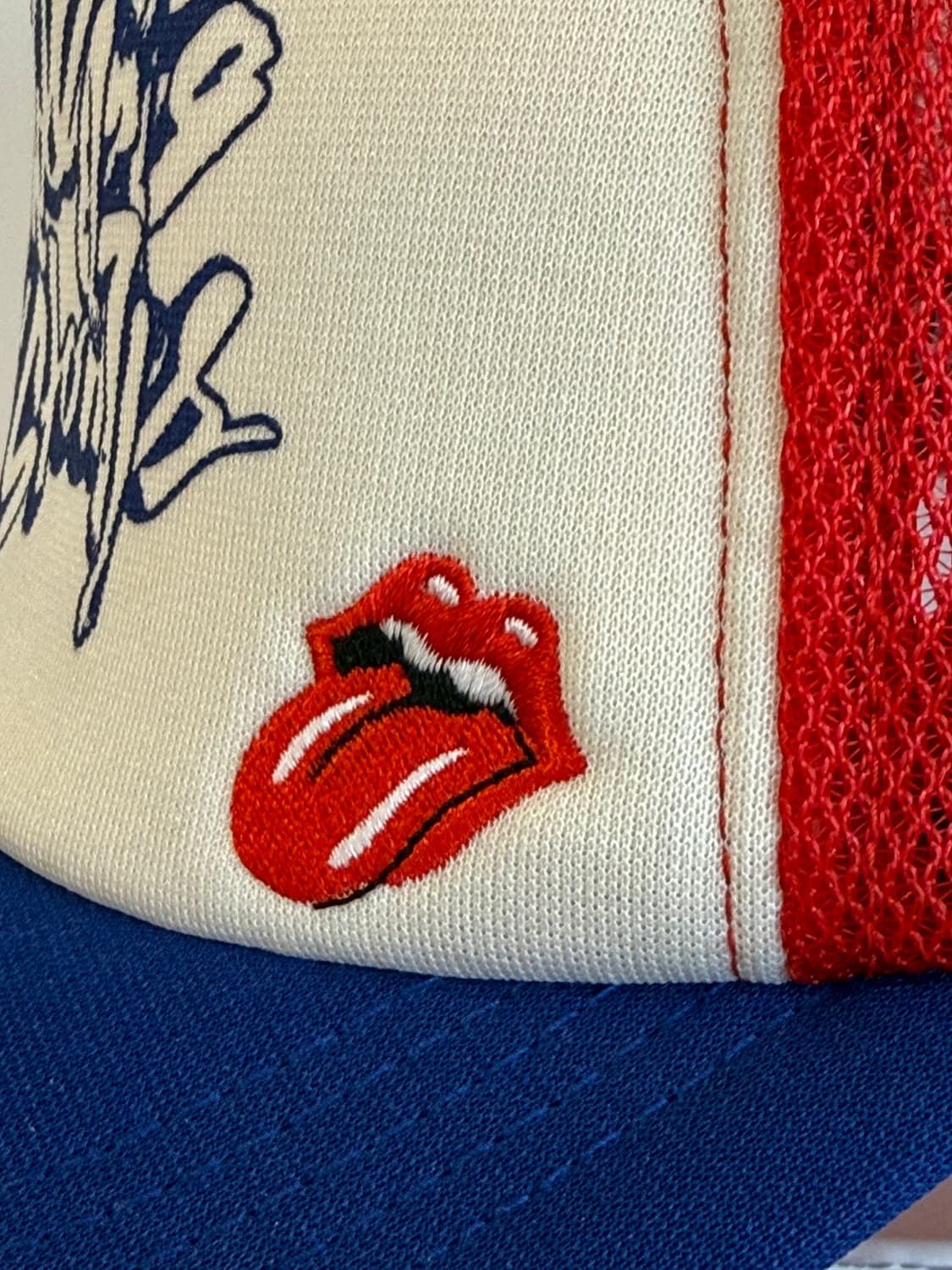 히스테릭글래머 X 더 롤링스톤스 걸 mesh cap 상품이미지5