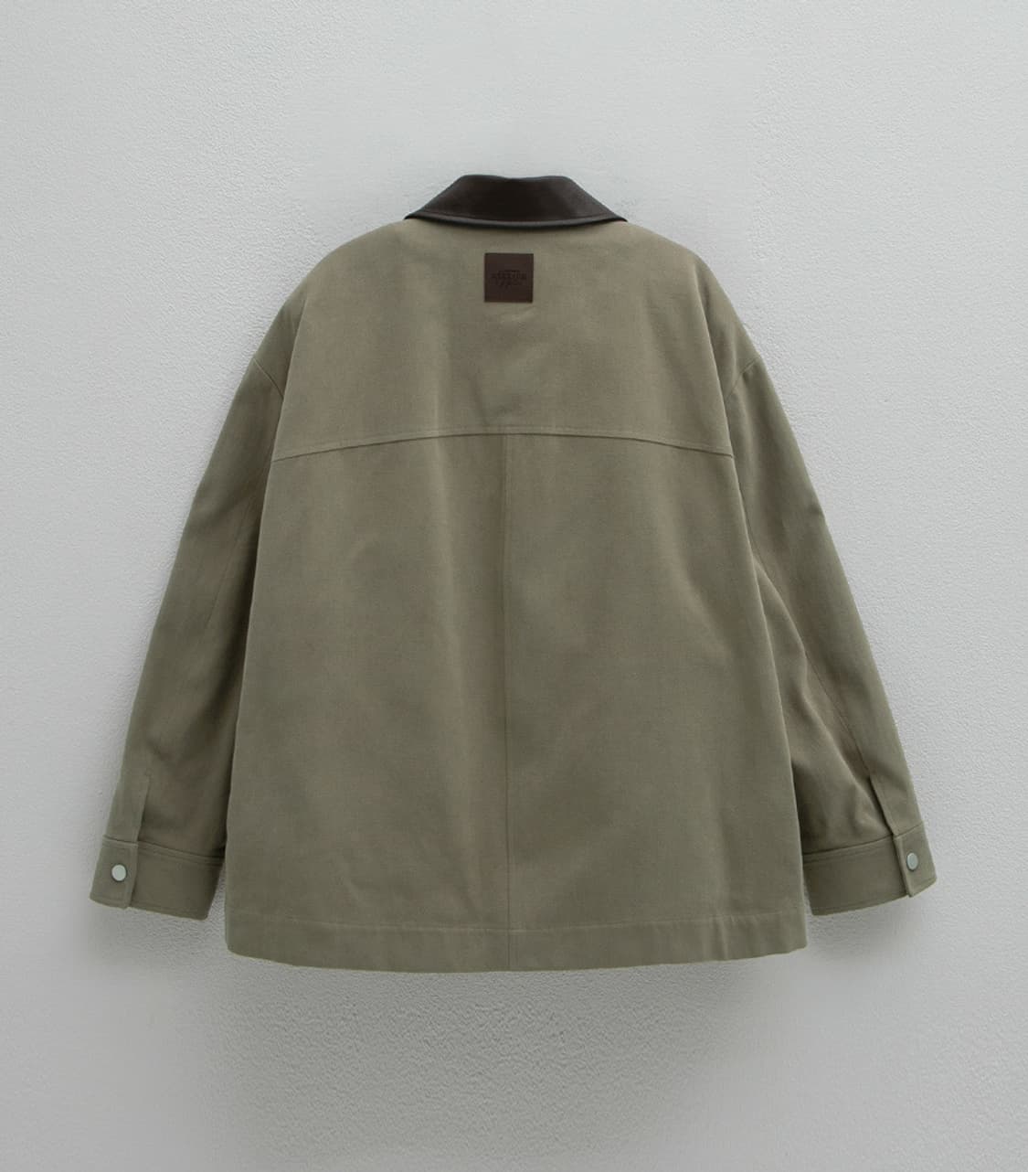 (F) 아틀리에나인  LEATHER COLLAR WORK JACKET 상품이미지7