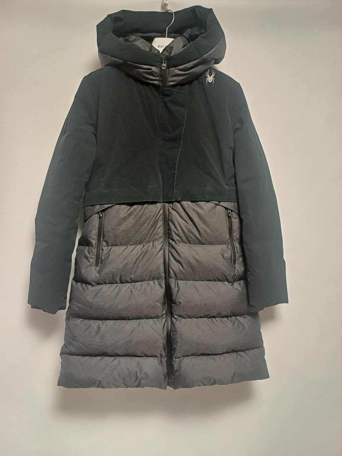 스파이더 여성 롱다운 거위털90% 프리미엄 패딩 상품이미지1